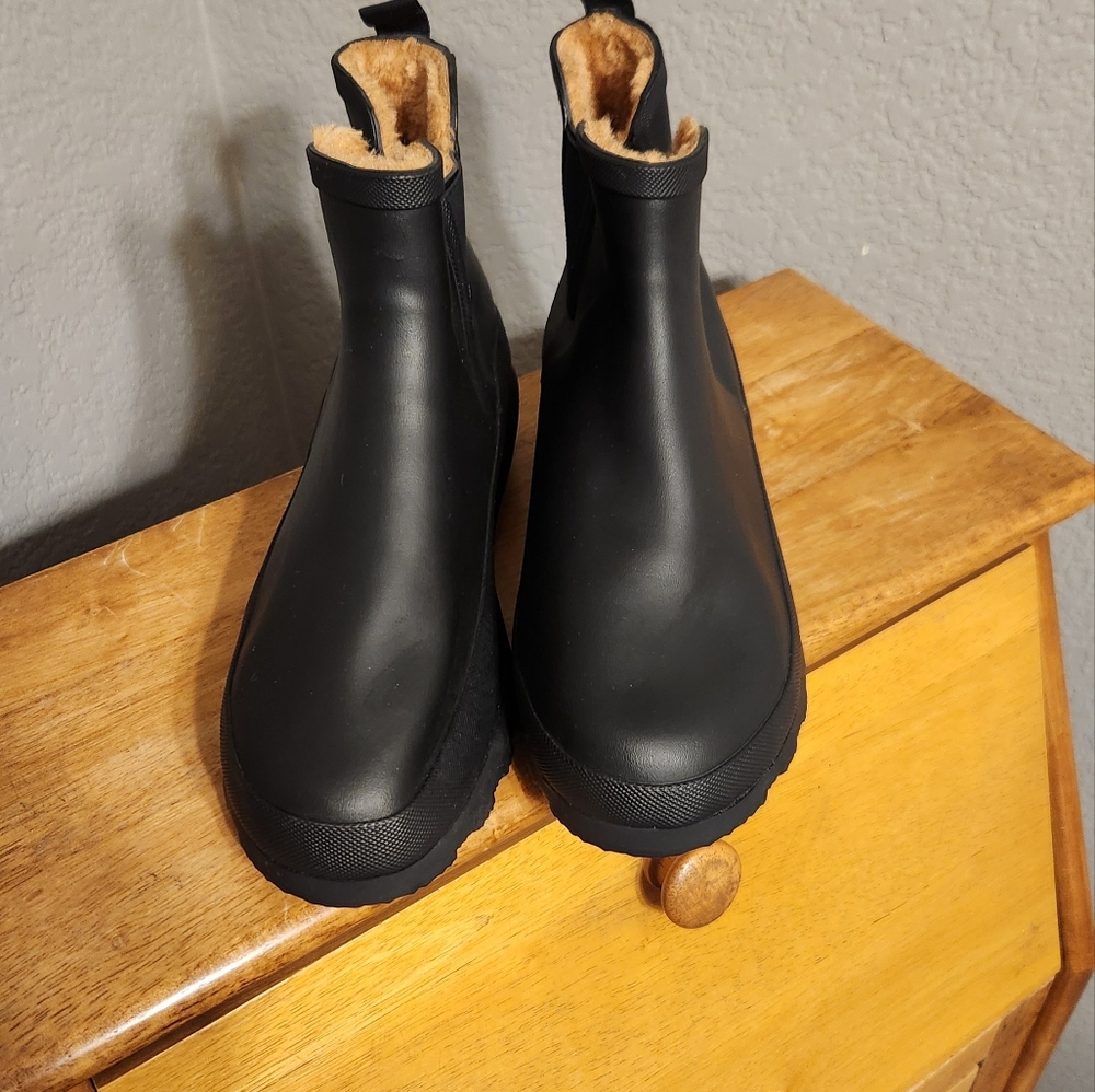 Chooka Plush Chelsea Women's Rain Boot, Size 10